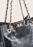 Borsa shopping Blake in ecopelle NERO BLACKMARRONE VISONE Donna immagine n. 2