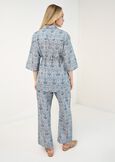Blusa Brady stampata con coulisse CELESTE FIORDALISO Donna immagine n. 3