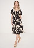 Ambra Printed Midi Dress MARRONE JAVA Woman image number 1