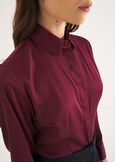 Alessia-B satin shirt BEIGE MOUSSEBEIGE LATTEVERDEVIOLA VINACCIA Woman image number 2
