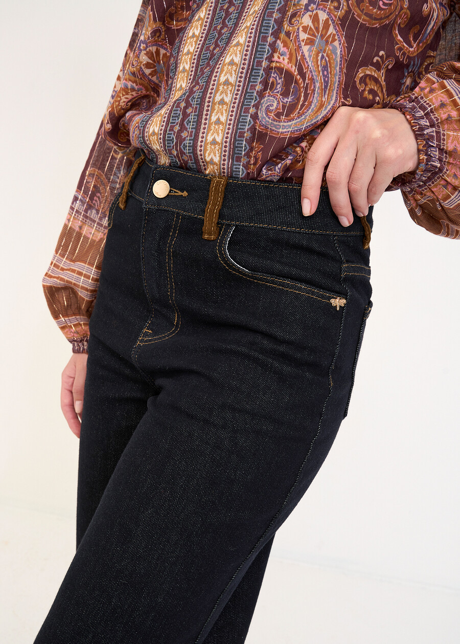Jeans Daniele a gamba larga DDENM Donna , immagine n. 3