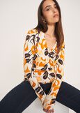 T-shirt Sammy incrociata GIALLO MOSTARDA Donna immagine n. 1