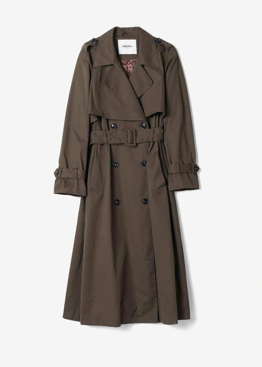Trench Thomas oversize VERDE ALGA Donna , immagine n. 7