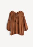 Barby embroidered blouse BIANCOMARRONE Woman image number 5
