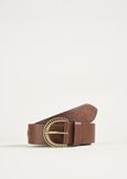 Cintura Caleida 100% vera pelle MARRONE Donna immagine n. 2