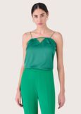 Top Tandem in satin VERDE GARDEN Donna immagine n. 1