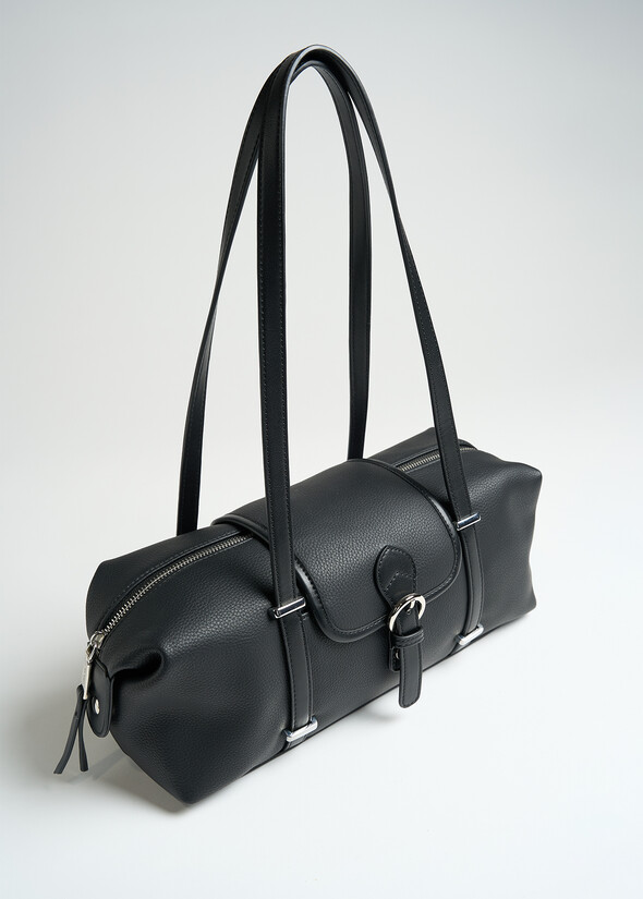 Bookie deer-effect bowling bag NERO Woman null