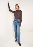 Salli printed high-neck T-shirt WIGREBLU Woman image number 4