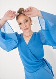 Blusa Blusy In Georgette GIALLOZAFFI Donna immagine n. 3