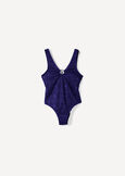 Cleo ethnic print one-piece swimsuit BLU Woman image number 4