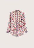 Cristal three-pattern shirt BEIGE LANA Woman image number 4