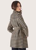 Cappotto Elisir in panno NERO Donna immagine n. 4
