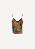 Taddeo Africa print top VERDE Woman image number 4
