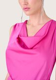 Adrian satin dress ROSA IBISCUS Woman image number 2