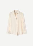 Camicia Campbell in seta e viscosa BLUBEIGE LATTEBLUE TURCHESEVIOLA MULBERRY Donna immagine n. 5