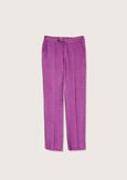 Pantaloni Alice effetto bagnato VIOLA GRAPE Donna immagine n. 5