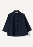 Camicia Cely corta in cotone VERDEBLU Donna immagine n. 6