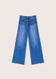 Pantalone Daisy in denim di cotone DENIM Donna immagine n. 5