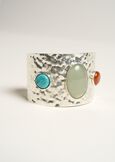 Bracciale rigido Greg martellato GRIGIO Donna immagine n. 3