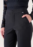 Alice technical fabric trousers NERO BLACK Woman image number 3