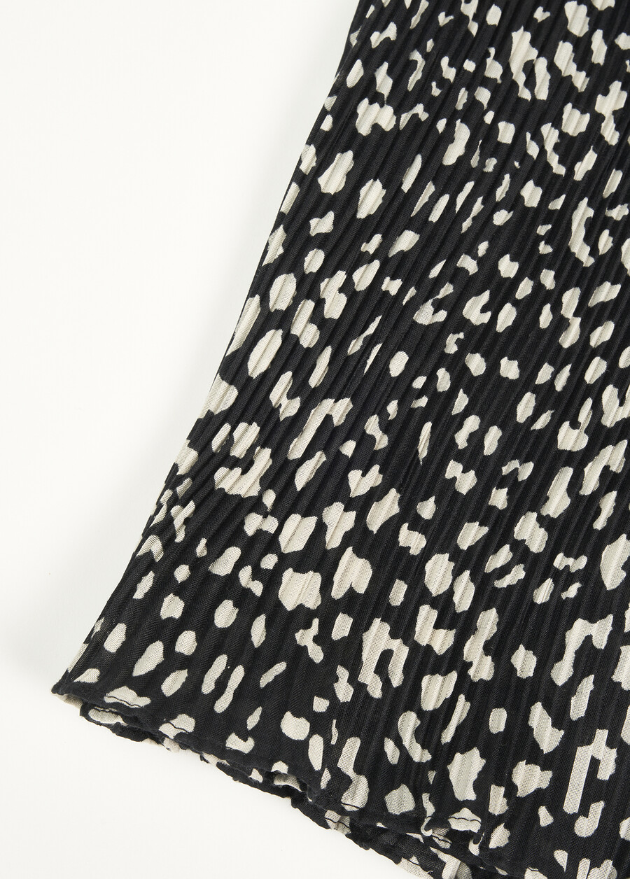 Foulard goffrato Suba NERO BLACK Donna , immagine n. 3