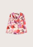 Maglia Laura con stampa giapponese BEIGE Donna immagine n. 4