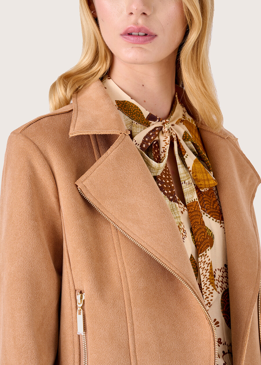 Gary short jacket BEIGE CAMMELLOBLU SURF Woman , image number 2