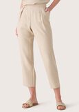Cara matt effect trousers BEIGE Woman image number 2