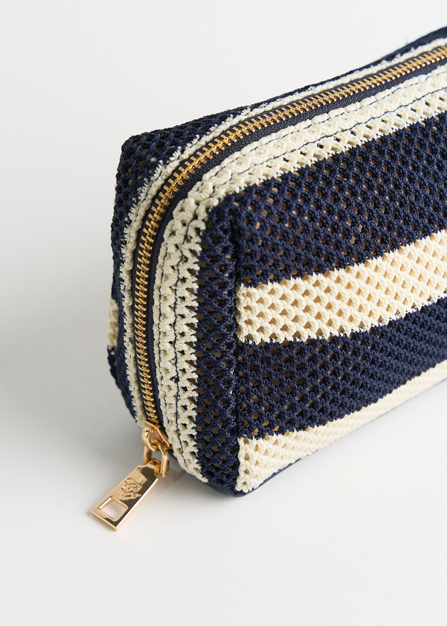 Beauty Bondy a righe in rete MARRONEBLU BLUE Donna , immagine n. 3