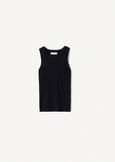 Top Troisi a costine NERO BLACK Donna immagine n. 4