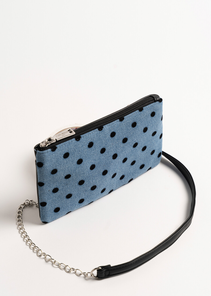 Tracolla Tonga Denim floccata NERO BLACK Donna , immagine n. 2