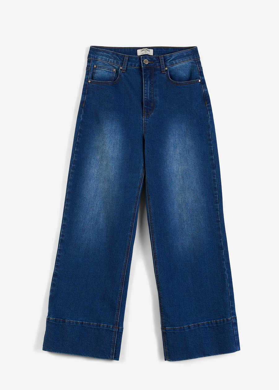 Jeans Dixy a gamba larga vintage DENIM MEDIUM DENIM Donna , immagine n. 5