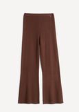 Pantaloni Parker con micropaiettes MARRONE Donna immagine n. 5
