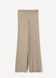Pantaloni Pony In Maglia Lurex BEIGE SABBIA Donna immagine n. 7