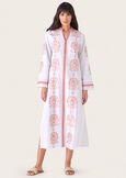 Alma 100% cotton tunic dress BIANCO Woman image number 1