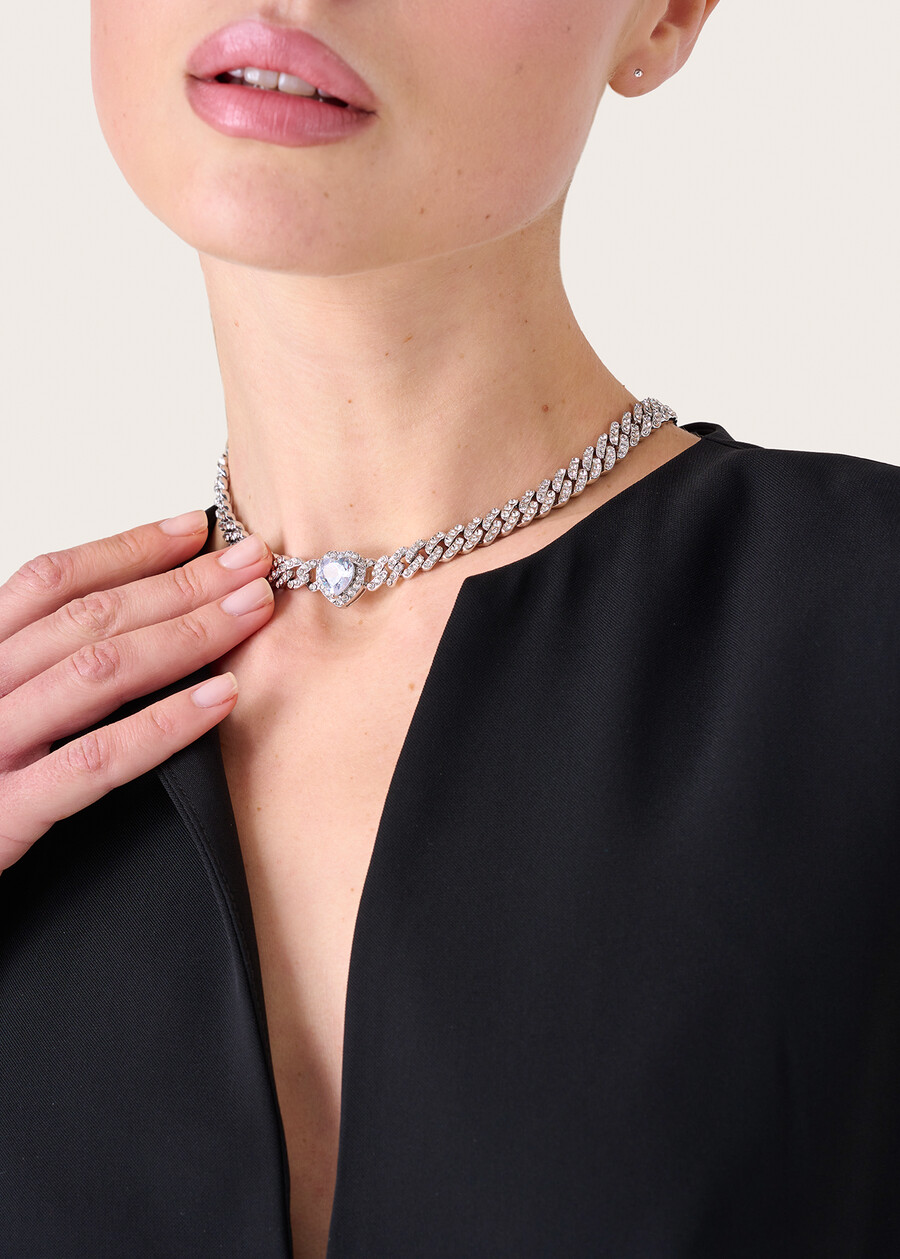 Collana Gloria con strass e cristallo  Donna , immagine n. 2