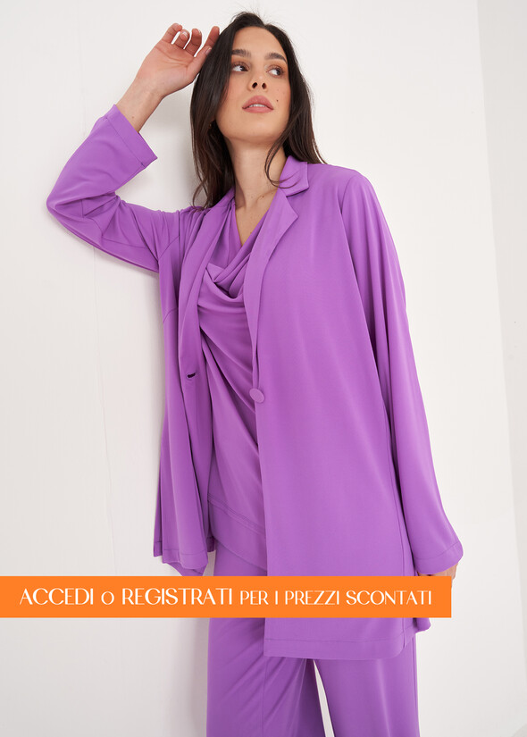 Giacca Giada In Jersey VIOLA MULBERRY Donna null