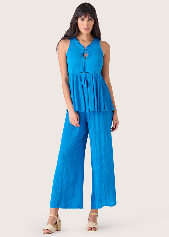 Pantalone Pessy 100% rayon ROSSO CARPETBLU ABISSO Donna null