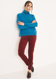 Marylin pure wool sweater ROSSO MAGENTAVERDE PAVONE Woman image number 4