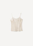 Texas Silk Jacquard Top GRIGIO SILVER ORO GOLDEN Woman image number 4