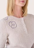 Maglia Macra girocollo BEIGE CREAM Donna immagine n. 3