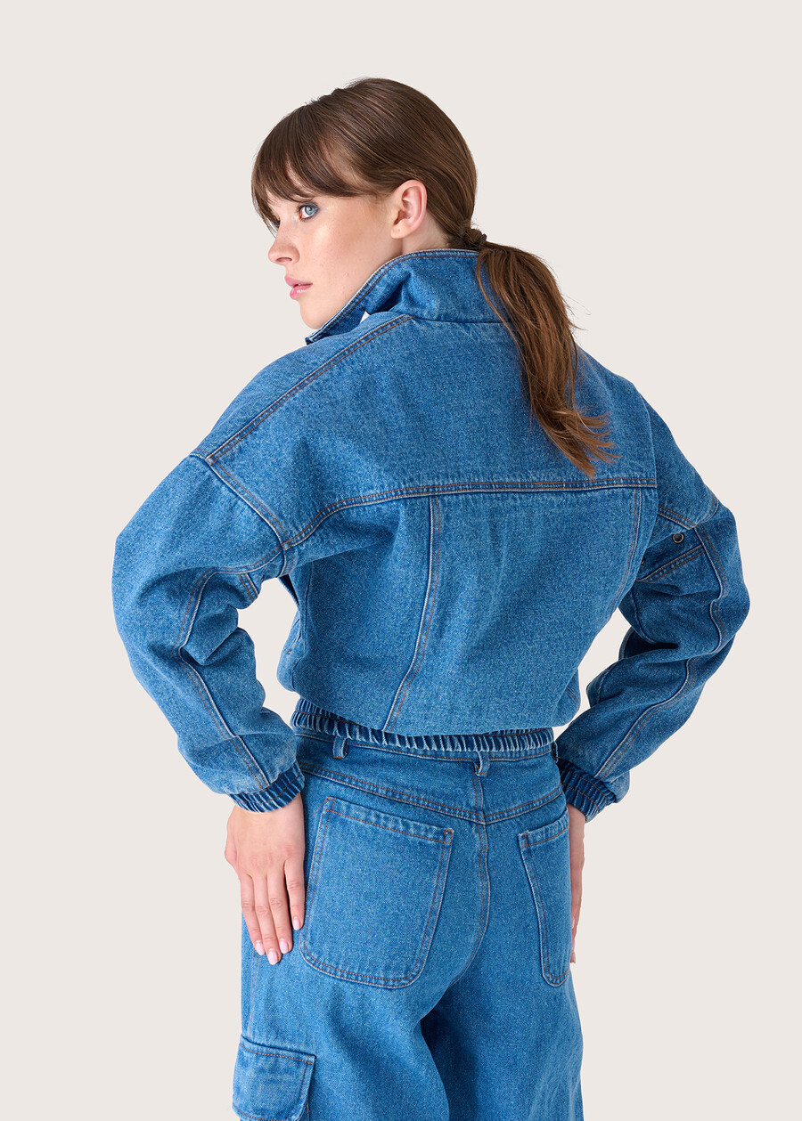 Gipsy 100% cotton denim jacket, Woman  , image number 3