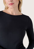 T-shirt Sabry in cotone NERO BLACKBIANCO WHITE Donna immagine n. 2
