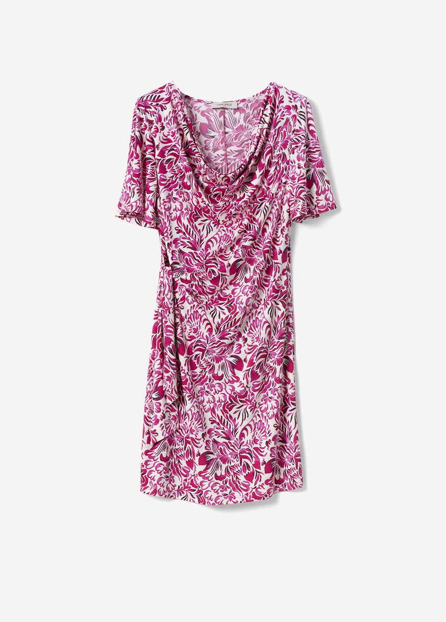 April Printed Dress BEIGE LATTE Woman , image number 5
