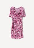 April Printed Dress BEIGE LATTE Woman image number 5