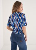 Camicia Solera Nodo Fantasia BLU Donna immagine n. 3