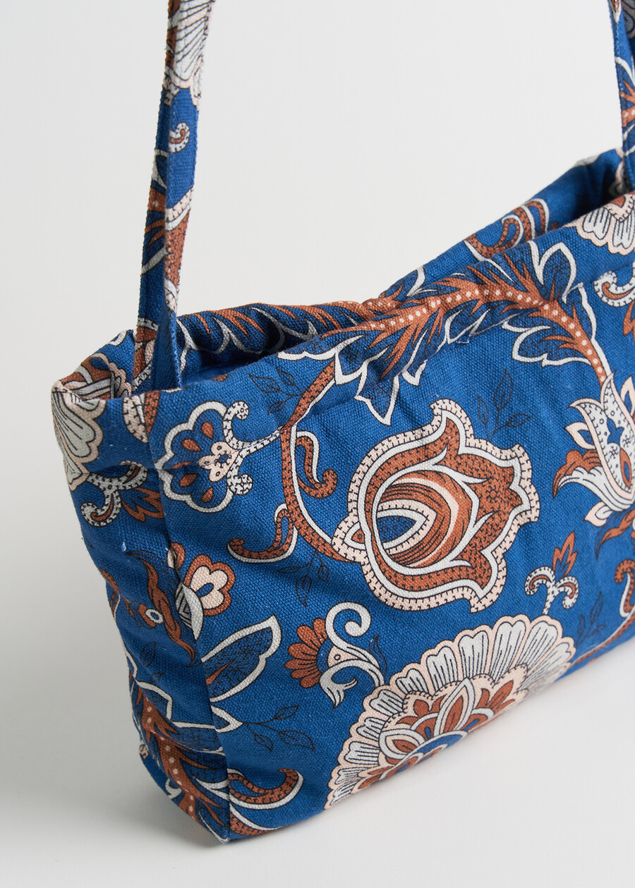 Tracolla Baylor cotone fantasia BLU Donna , immagine n. 3