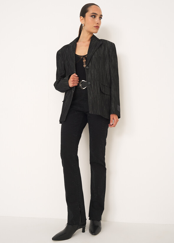 Pantaloni denim Daniel skinny NERO BLACK Donna null