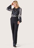 Pantaloni Alice in poliviscosa NERO BLACKGRIGIO DARKGREY Donna immagine n. 1