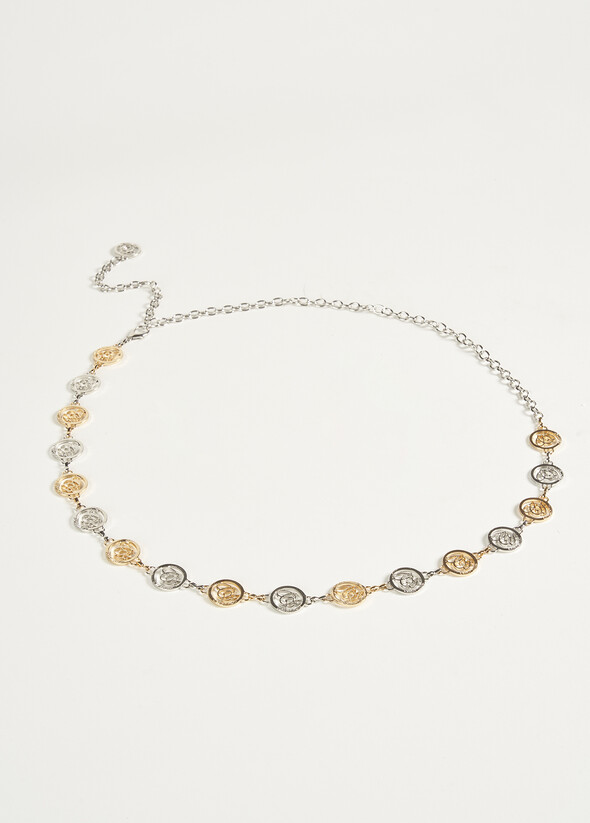 Cintura Ciondolo 100% metallo SILVER Donna null